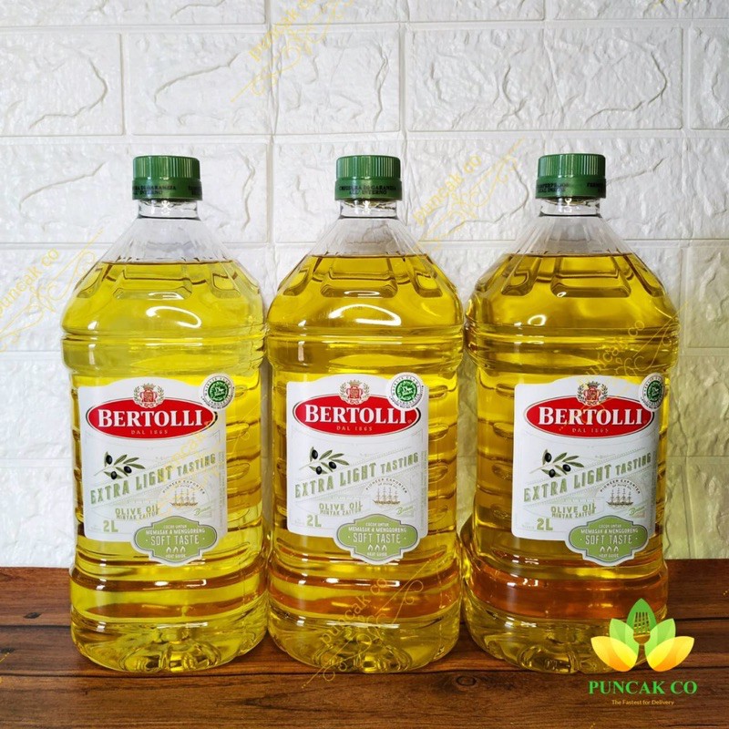 

BERTOLLI Extra light Olive Oil 2 LT / Minyak Goreng / TERMURAH