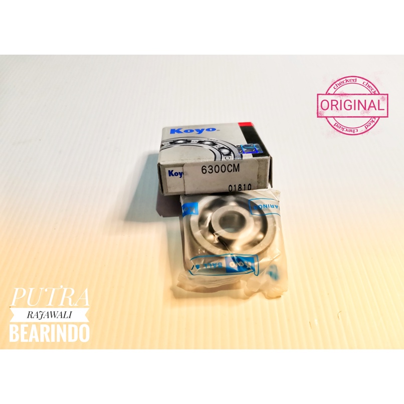 1 PCS 6300 KOYO BEARING/LAHAR/LAHER