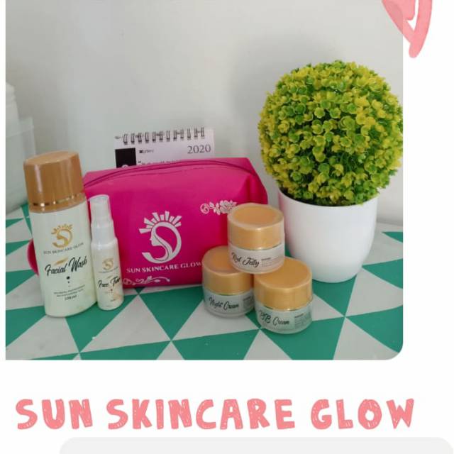 SS Glow paket glowing/BPOM (isi 5)