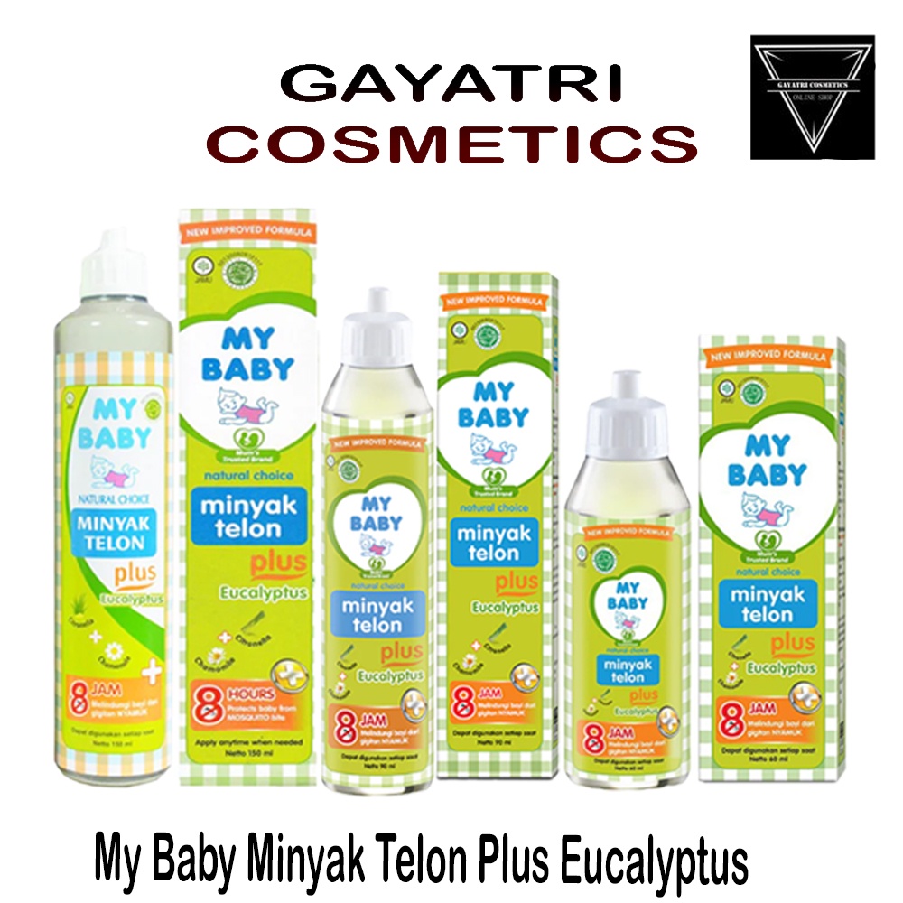 My Baby Minyak Telon Plus 60ml 90ml 150ml