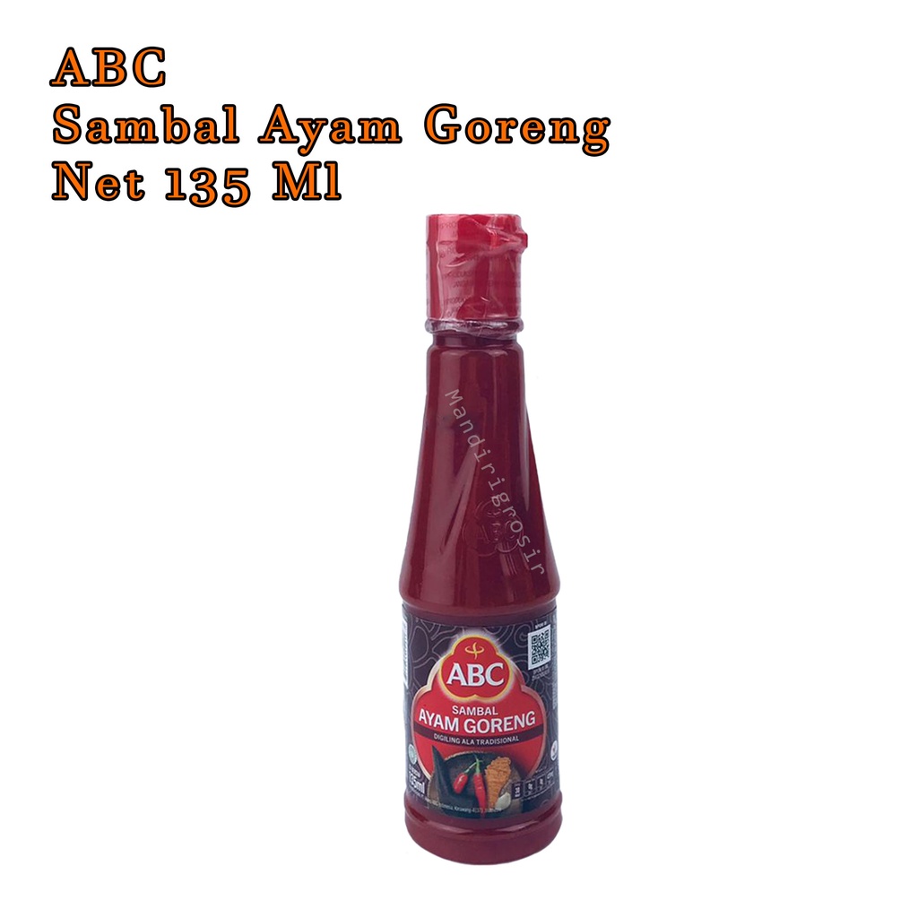 SAMBAL ABC * AYAM GORENG * 135ML