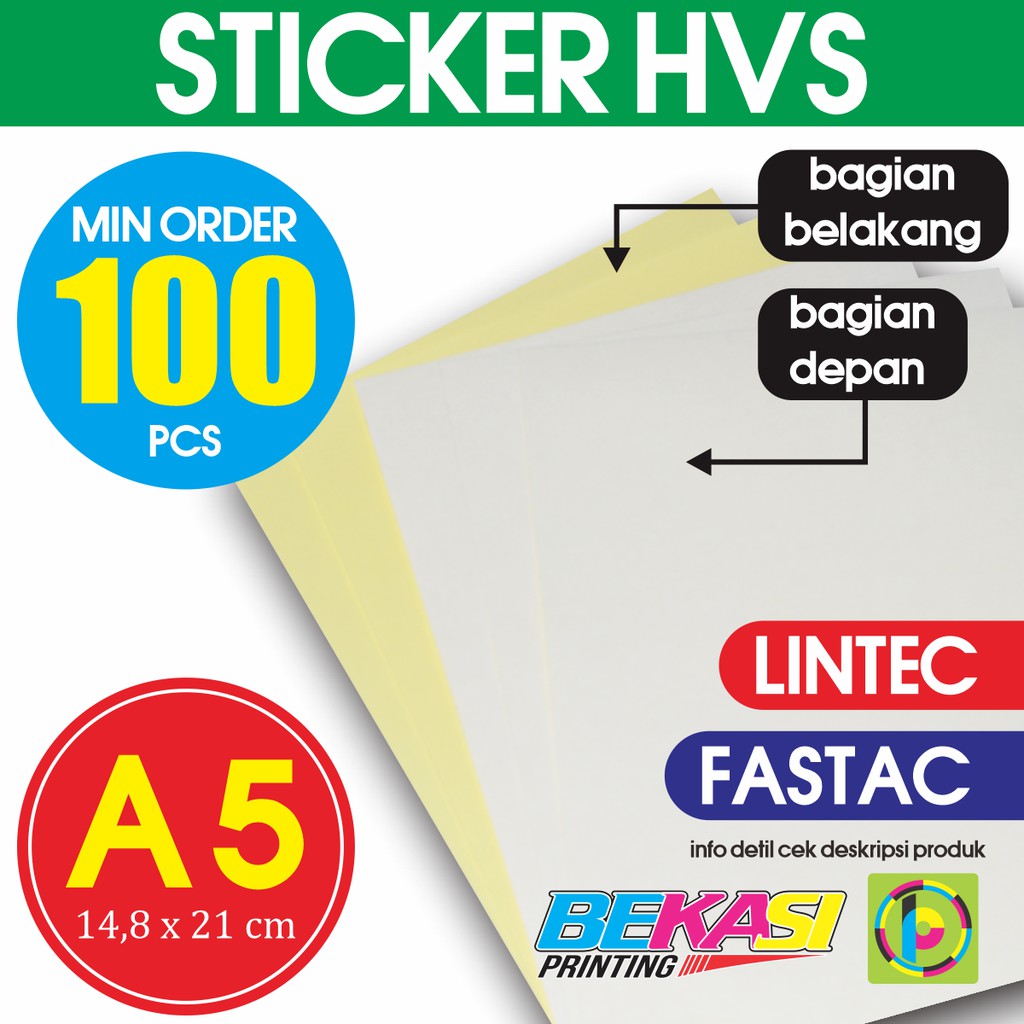 

Kertas Stiker Dove Sticker HVS Doft Uk A5 15 x 21 cm - untuk PRINT ALAMAT SHOPEE 1 pack isi 100 lbr