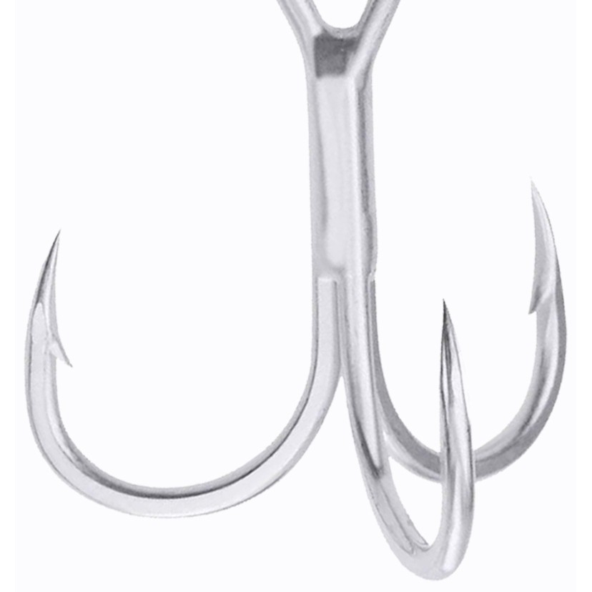 OWNER High Carbon Steel Treble Hooks 2# 4# 6# 8# 10# Treble Fishing Hooks Fishing Tackle