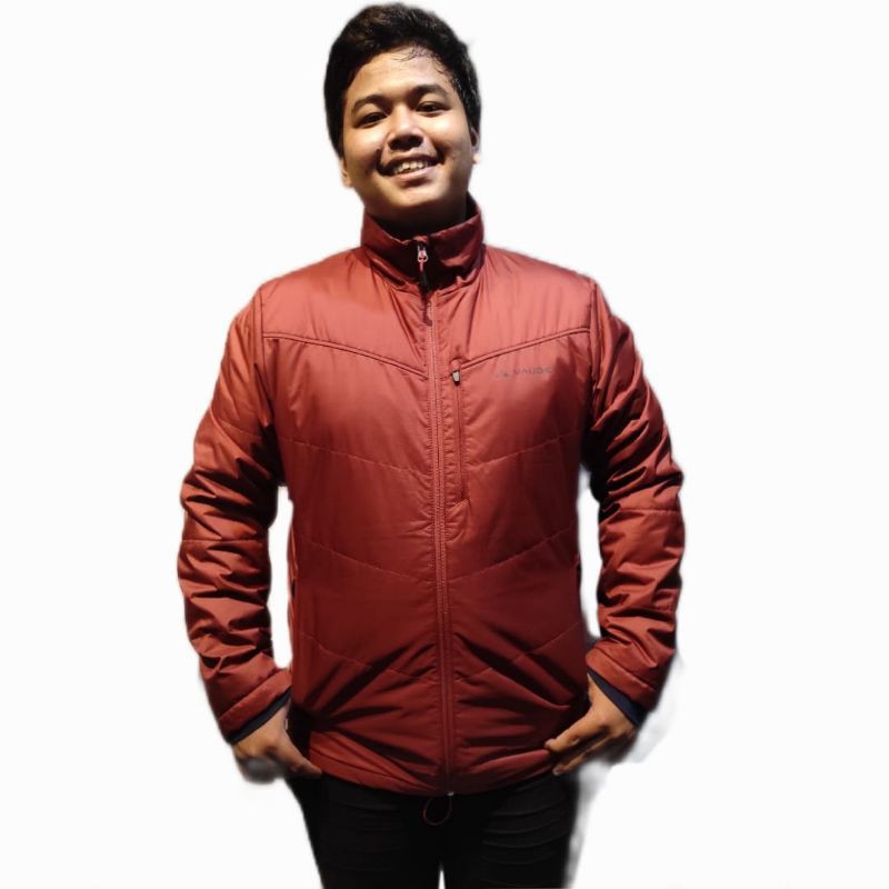 Jaket Vaude Garphy Maroon size L Primaloft