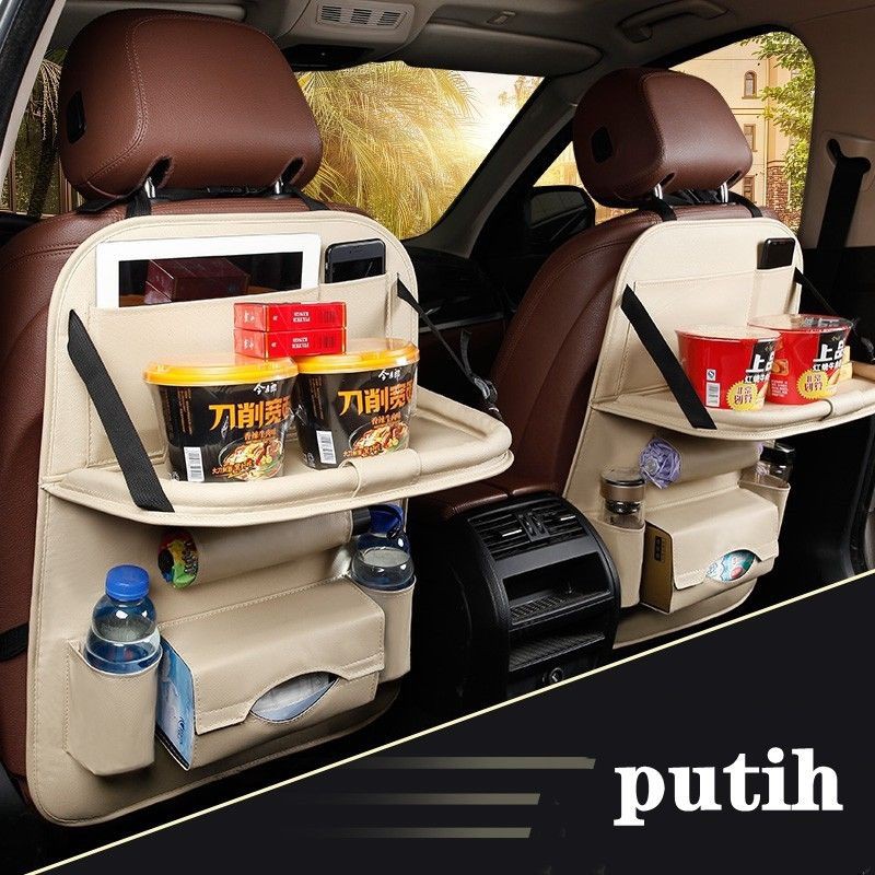 TAS Mobil Car Seat Organizer Premium Leather kualitas mewah