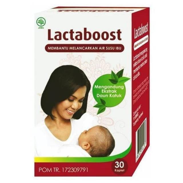 LACTABOOST Pelancar ASI Ekstrak Daun Katuk ASI  Booster Herbal