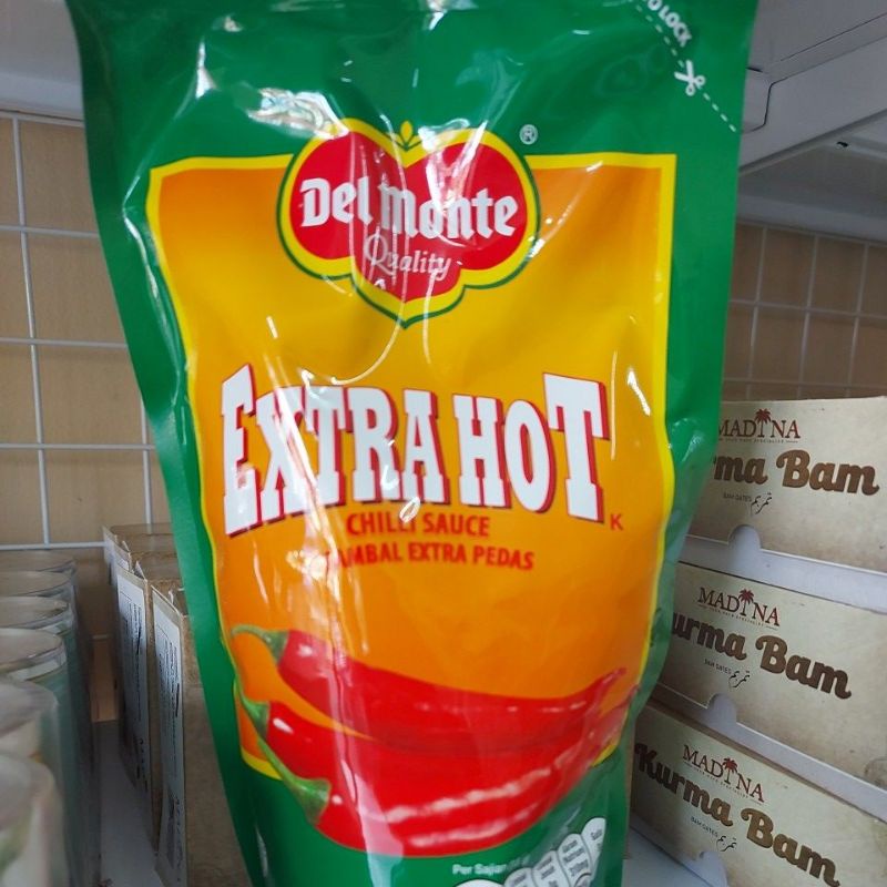 sambal extra hot delmonte 1 kg