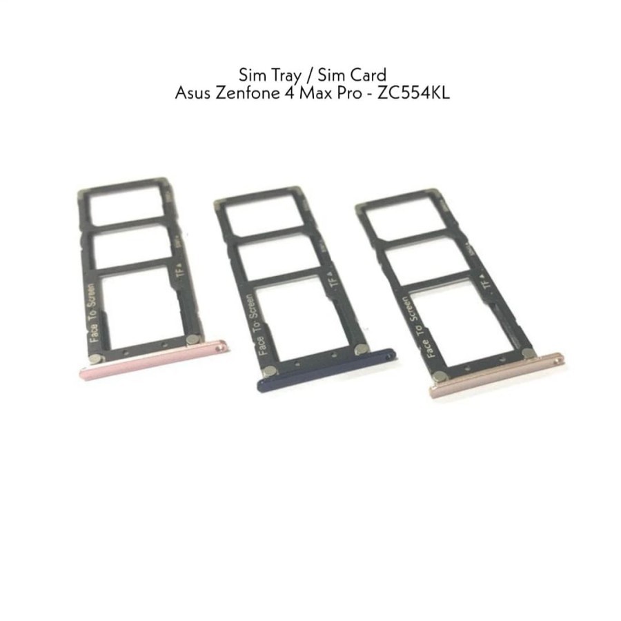 Sim Tray Card Lock Slot Asus Zenfone 4 Max Pro 5.5 ZC554KL
