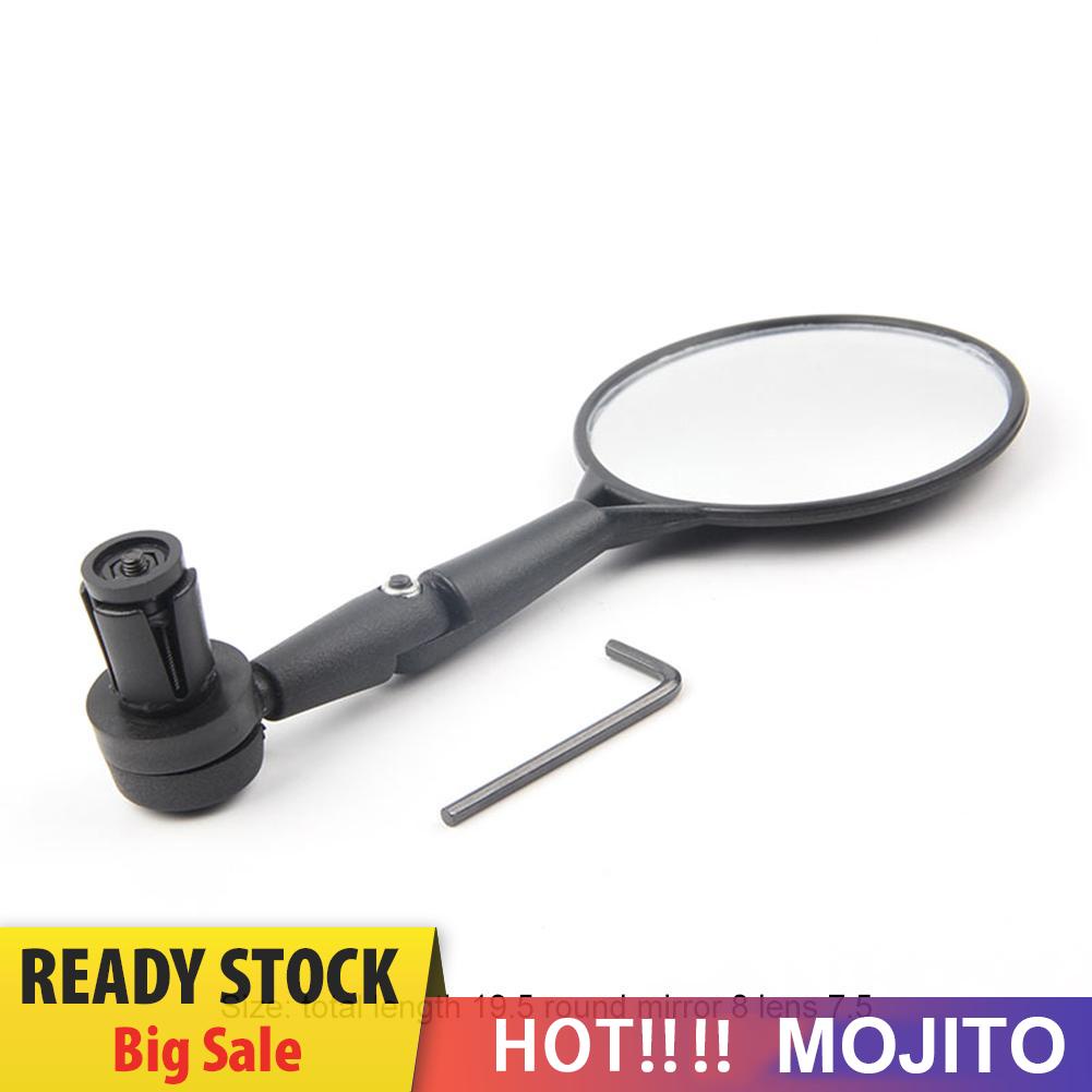 2pcs Kaca Spion Dapat Berputar 360 Derajat Untuk Stang Sepeda