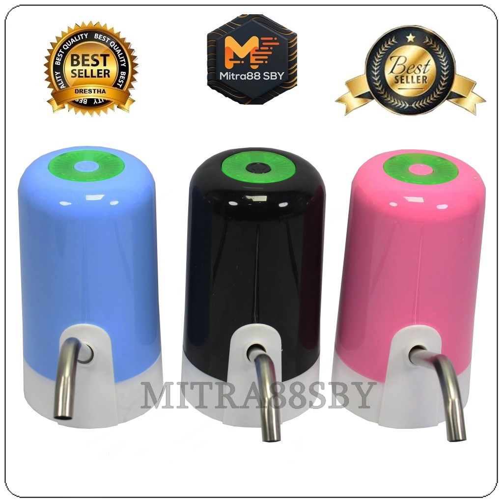 Mitra88sby pompa galon air eleletrik ( water pump dispenser electric free kabel charger )