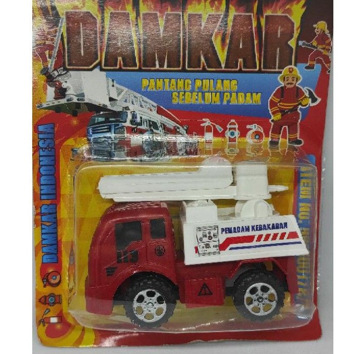 Mainan mobil pemadam kebakaran damkar mobil-mobilan