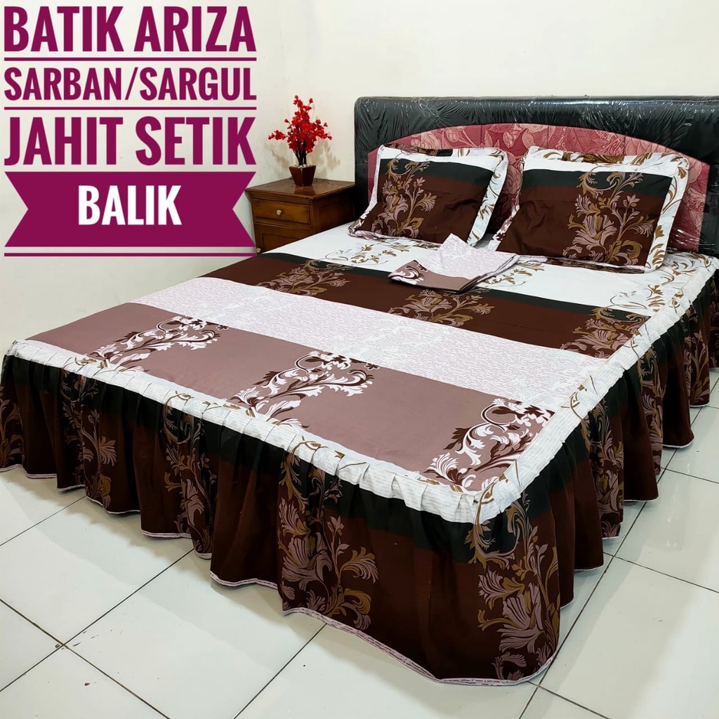 READY STOK  SPREI RUMBAI BATIK ARIZA