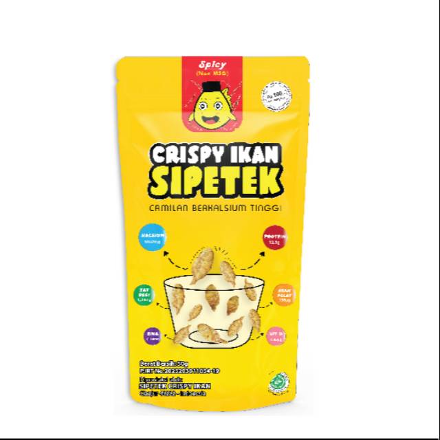 

Sipetek - Crispy Ikan - Rasa Scipy - Makanan Berkalsium Tinggi