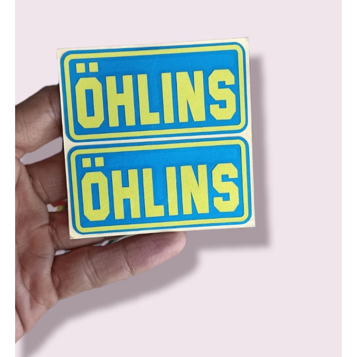 sticker cutting,sticker motor/shock OHLIN
