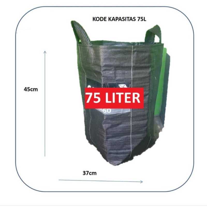 Planter bag 75 liter bahan berkualitas,planter bag 75liter untuk semua jenis tanaman