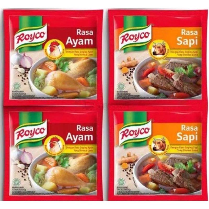 

Royco renceng rasa Ayam dan Sapi