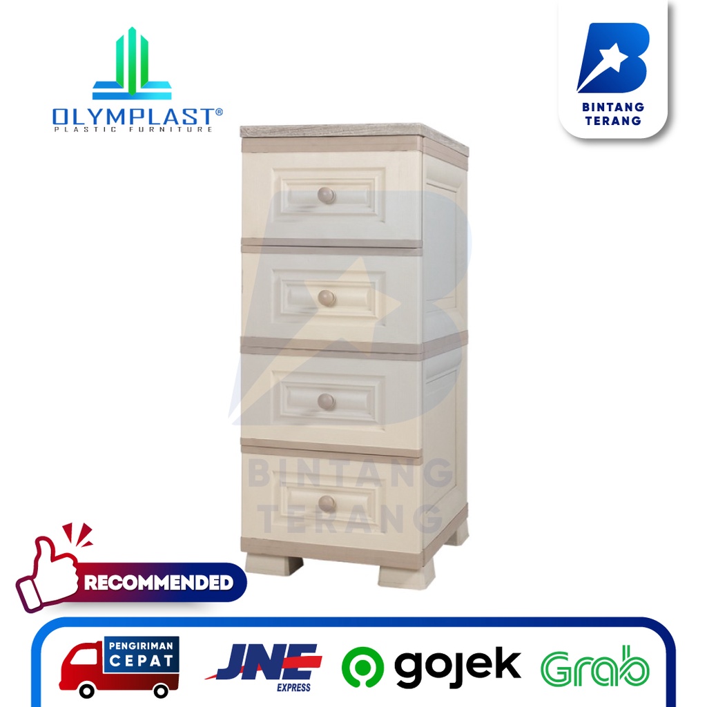 Olymplast Drawer Cabinet / Penyimpanan Serbaguna / OTC Drawer 4L