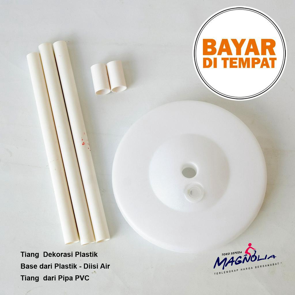 Tiang Balon Dekorasi Plastik Tiang Balloon Coloumn Perlengkapan Peralatan Dekorasi Balon