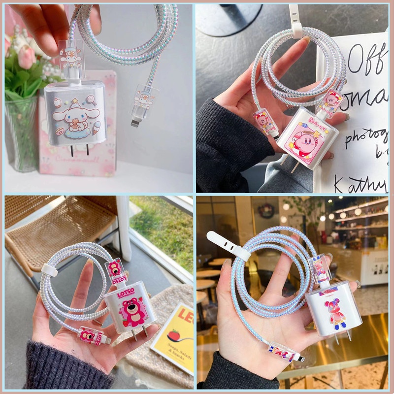 Cover Pelindung Kepala Kabel Data / Charger Fast Charging 18 / 20W Untuk Iphone