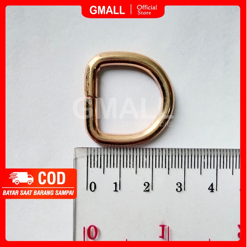 50 pcs Ring D Tas Dompet Besi Tebal Grade A Ukuran 2cm GMALL AC0021