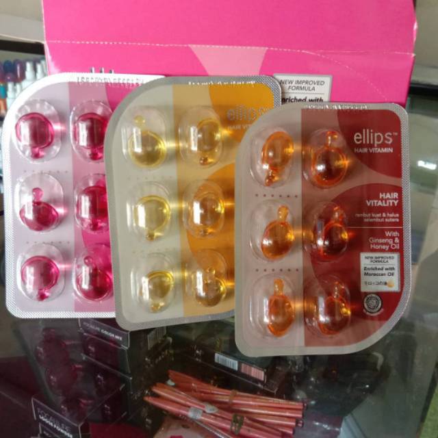 vitamin rambut elips