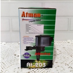 Atman AT-203 AT 203 AT203 mesin Pompa Celup power heads Aquarium aquascape powerhead