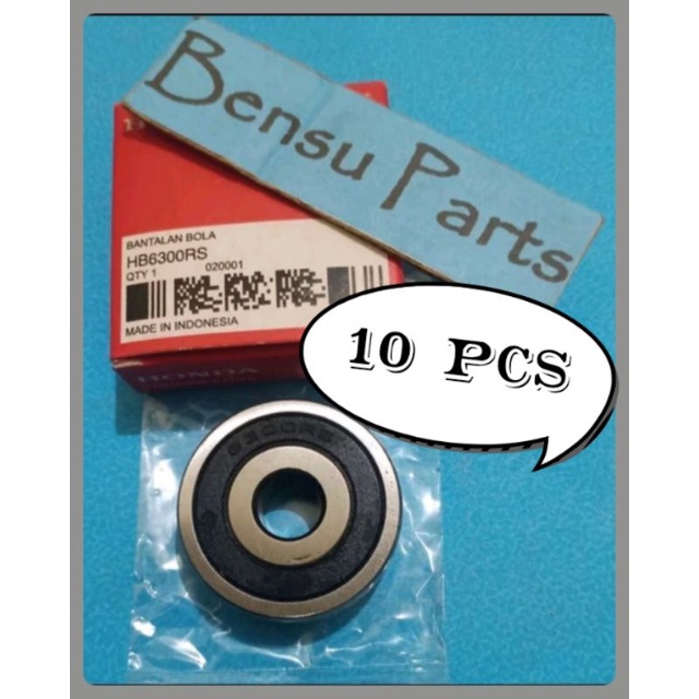 bearing 6300 kemasan kotak ISI 10 PCS