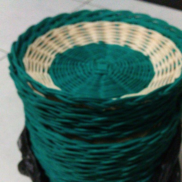 Piring Rotan 1 Lusin Isi 12pcs Boleh Pilih Warna