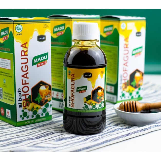 

Madu Batuk Berdahak Shofagura Pengganti Madu Kencur Al Badr netto 280gr Original.