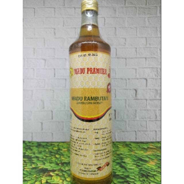 

Madu bunga rambutan 650ml dari madu pramuka