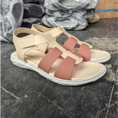 SANDAL PEREMPUAN KOREA STYLE TERBARU - SANDAL WANITA TALI BELAKANG 2022