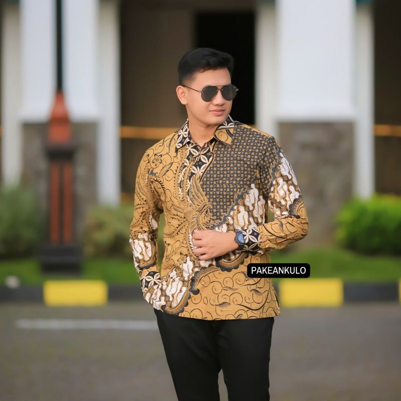 Batik Premium Pria Slimfit || Motif Aryasatya