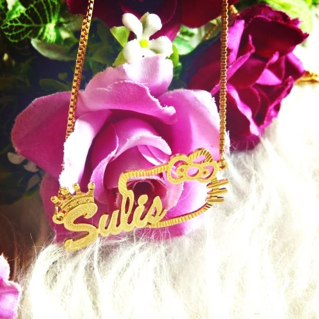 Xuping kalung ukir nama