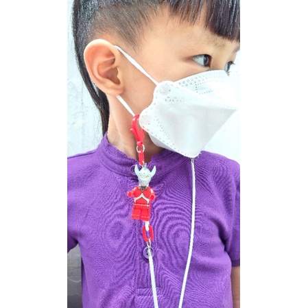 ULTRAMAN / Tali masker anak / strap masker / tali masker lucu / tali masker lego / tali konektor mas