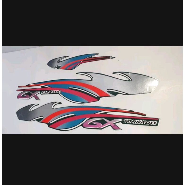 Stiker tornado GX tahun 98-99