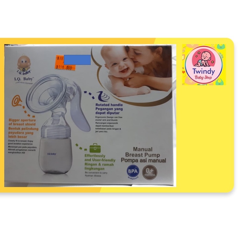 pompa asi manual / manual breast pump  IQ Baby breast pump Manual