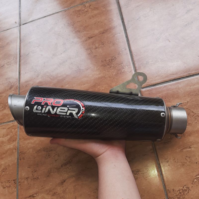 knalpot Proliner long carbon original 100% mulus