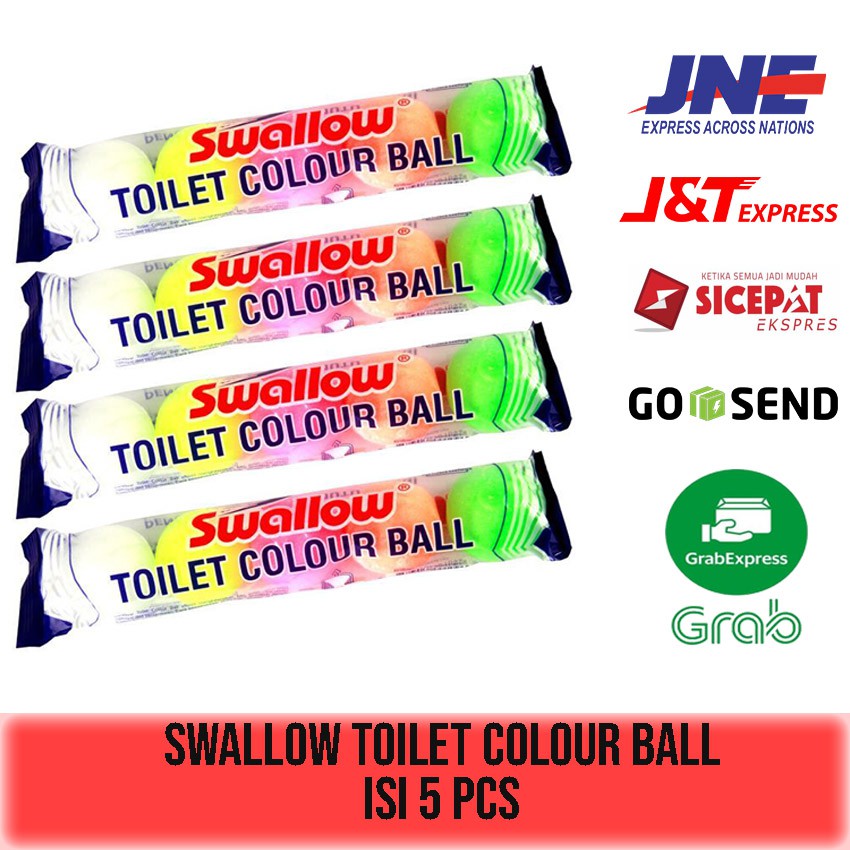 KAMPER SWALLOW TOILET COLOUR BALL ISI 5 balls