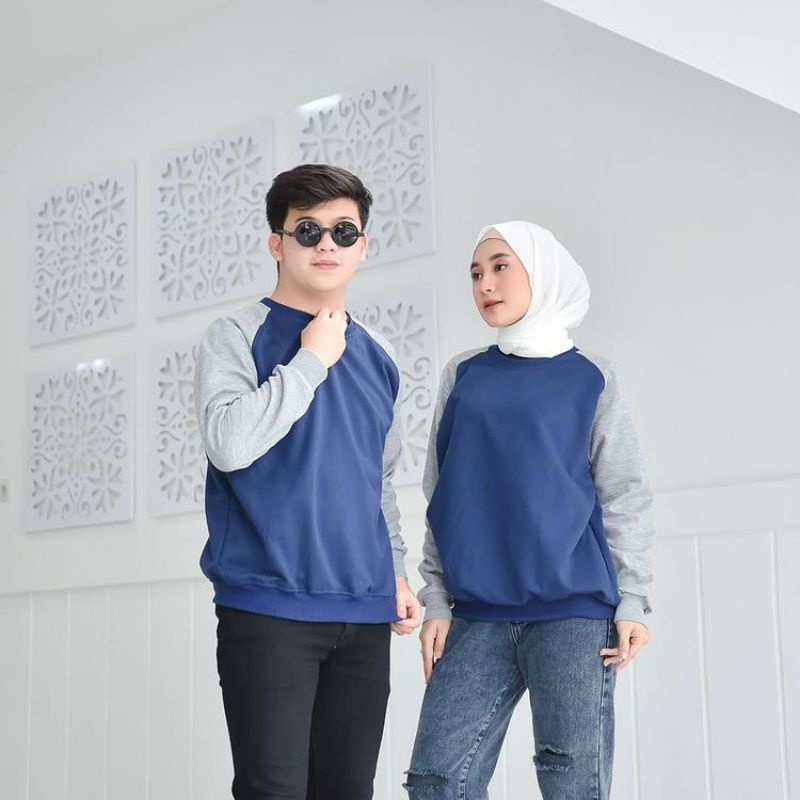 SWEATER BASIC POLOS REGLAND/SWEATER MURAH TEBAL/KEKINIAN/GUDANG FASHION