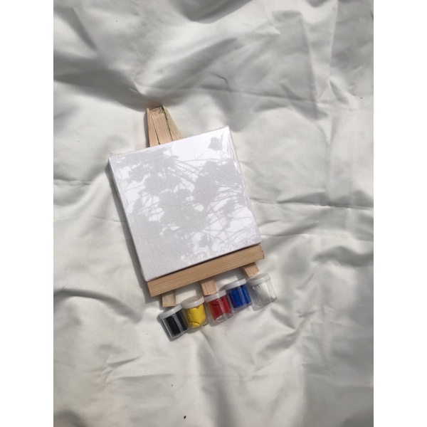 

kanvas lukis set ukuran 15x15 plus cat acylic set 5