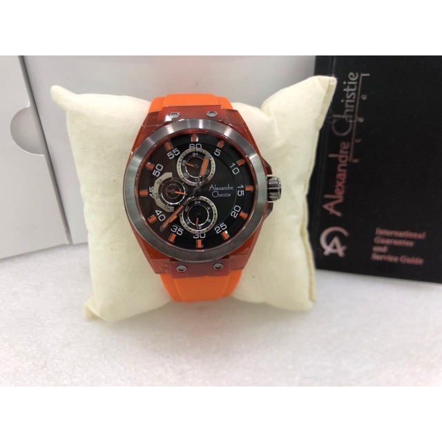 Alexandre christie 6546MF Black Rubber