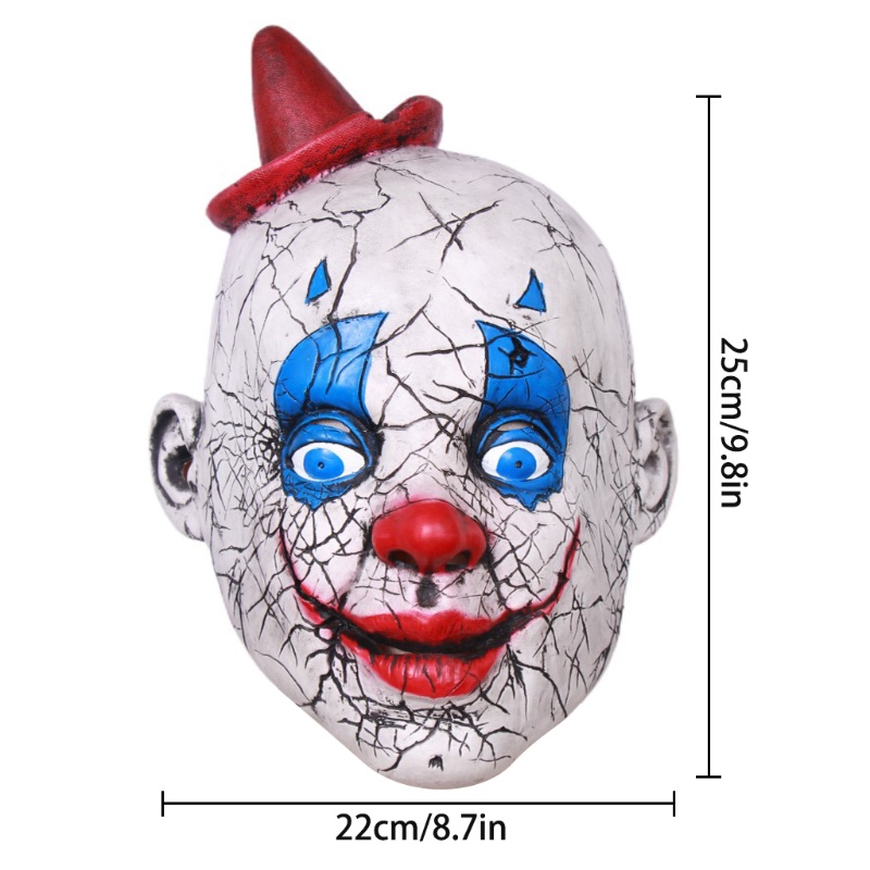 Kostum Cosplay Badut Sinister Devil Halloween Untuk Dewasa