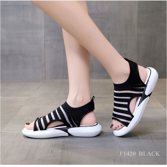 SANDAL WANITA SLOP FLIP FLOP FASHION 1420
