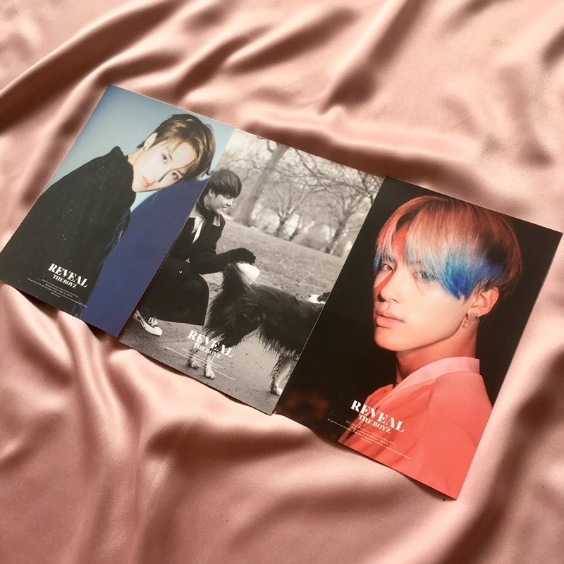 The Boyz Reveal Postcard & Photofilm