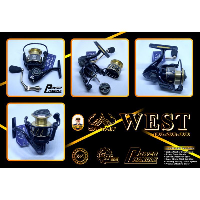 REEL CAPTAIN WEST 1000 SW