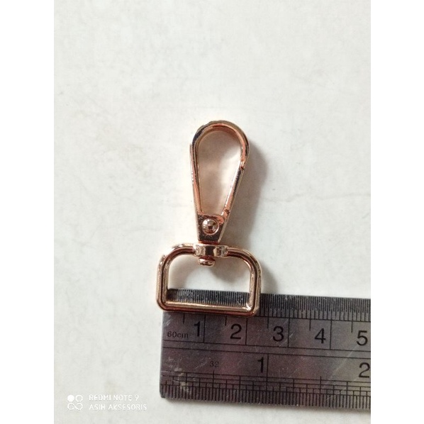 Pengait tas 2cm ( GK 2420 ) ROSE GOLD