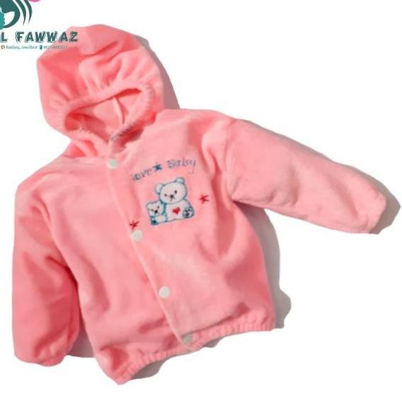 Kode 591 Jaket bayi bulu halus .
