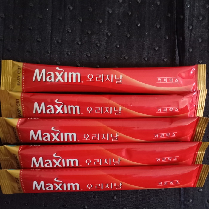 

ge01fgf Maxim Original Coffee Mix (Korean Kopi) Ds20X11