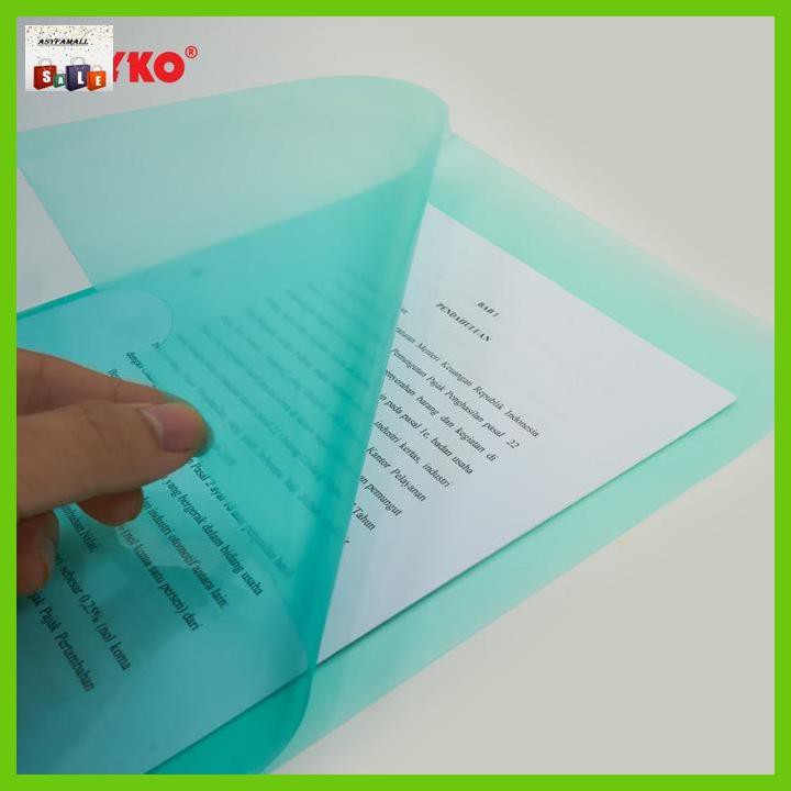 

DOCUMENTO- CLEAR SLEEVES / MAP L BENING TRANSPARAN JOYKO CS-2335 / F4 - KUNING -ASLIII.