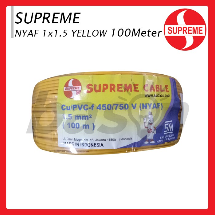 Supreme NYAF 1x1.5mm @100 Meter